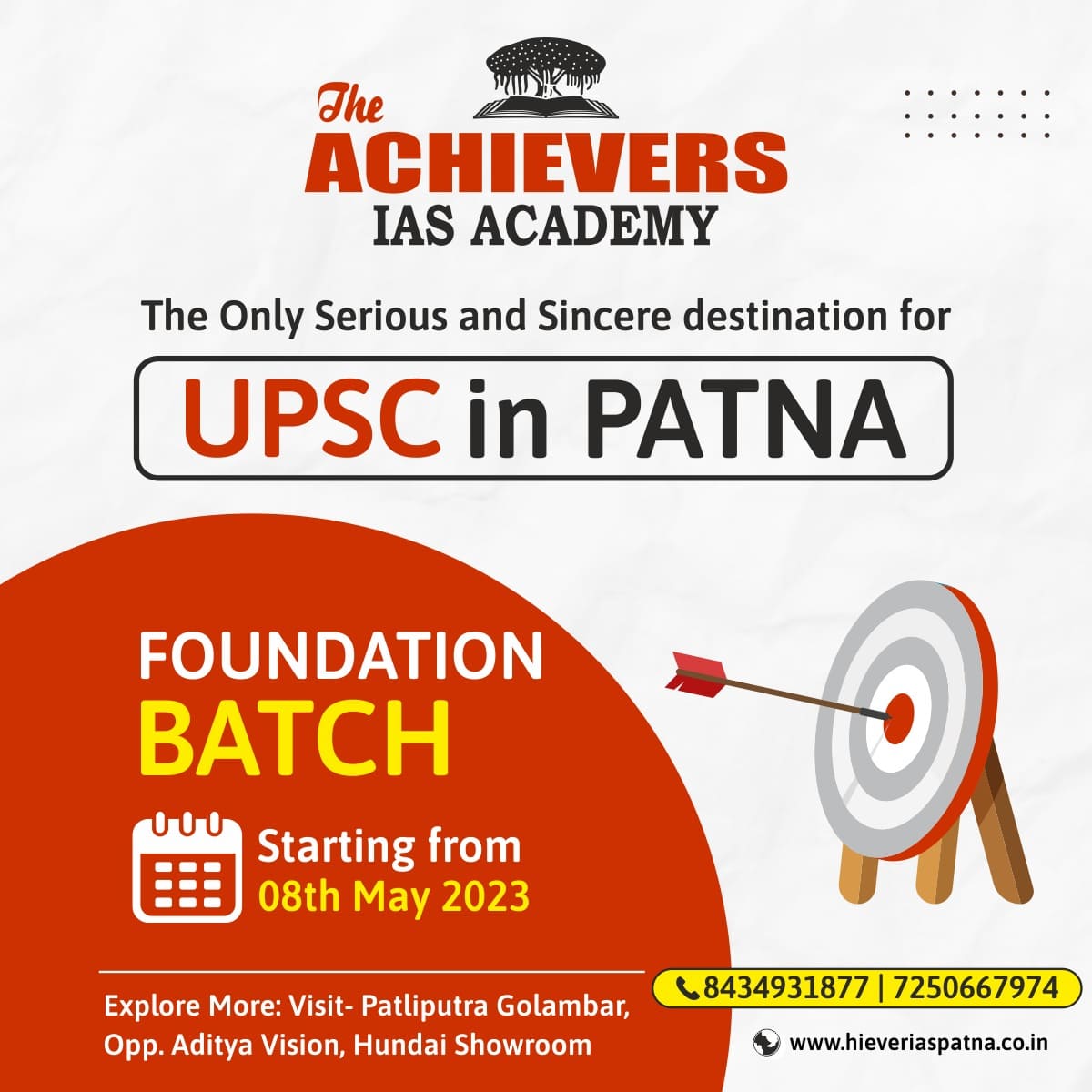 New UPSC Foundation Batch